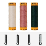 Seralon dikte 30 knoopsgat en doorstikgaren