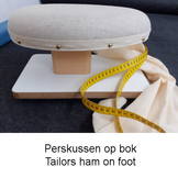 Perskussen groot en klein op bok of poot