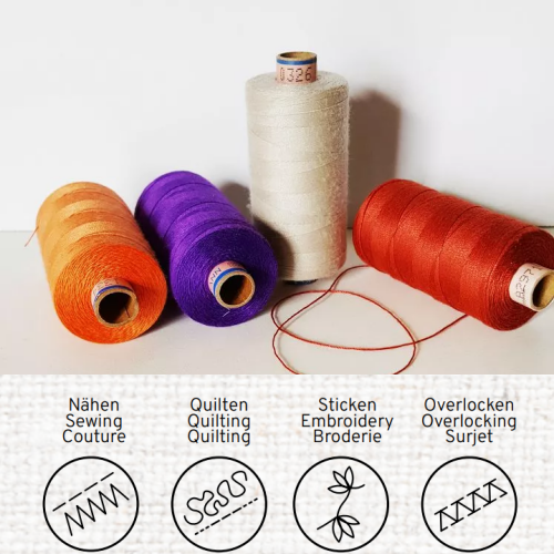 Doorstikgaren, siergaren en borduurgaren