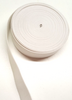 X-TRAATJE Elastiek: stevig wit 3cm breed rol 8m