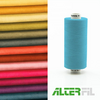 Alterfil S naaigaren en lockgaren - met Anti-rimpelcoating voor gladde naden - klos 1000m - TURQUOISE BLAUW kleur 23373