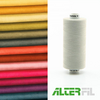 Alterfil S naaigaren en lockgaren - met Anti-rimpelcoating voor gladde naden - klos 1000m - OFFWHITE kleur 08591