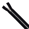 Broek-rokrits 20cm lang, fijn, niet deelbaar metaal maat 3 YKK zwart kleur 580