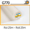 Vlieseline G770 voor stretch-stoffen wit rol 25m