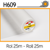 Vlieseline H609 extreem elastisch wit rol 25m