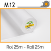 M12 is een duurzame vlieseline, gemaakt van 65% gerecycled polyester