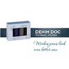 Polycore Cotton Denim Doc garen dikte 75 voor (door)stikken en meer kit 4 klosjes van 100m in donkere tinten