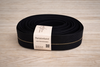 Rol zwarte pantalonband met anti‑slip, 5 cm breed &ndash; black trouser waistband roll with anti‑slip