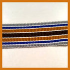 Ripsband met strepen 25mm breed