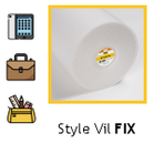 Style-vil FIX (opstrijkbaar) stevig en volumineus van vlieseline 72 cm breed