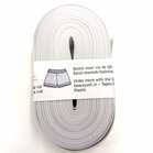 Elastiek 4cm breed wit