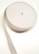 X-TRAATJE Elastiek: stevig wit 3cm breed rol 8m