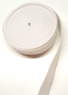 Elastiek 3cm wit rol 10m