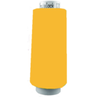 Trojalock geel overlockgaren 2500m per coon