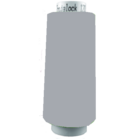 Trojalock lichtgrijs lockgaren 2500m per coon