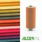 Alterfil S naaigaren en lockgaren - met Anti-rimpelcoating voor gladde naden - klos 1000m - ORANJE kleur 05366