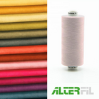 Alterfil S naaigaren en lockgaren - met Anti-rimpelcoating voor gladde naden - klos 1000m - LICHT ROZE kleur 00791