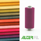Alterfil S naaigaren en lockgaren - met Anti-rimpelcoating voor gladde naden - klos 1000m - FUCHSIA ROZE kleur 35745