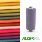 Alterfil S naaigaren en lockgaren - met Anti-rimpelcoating voor gladde naden - klos 1000m - LAVENDEL PAARS kleur 31452