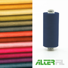 Alterfil S naaigaren en lockgaren - met Anti-rimpelcoating voor gladde naden - klos 1000m - DONKER BLAUW kleur 28423
