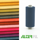 Alterfil S naaigaren en lockgaren - met Anti-rimpelcoating voor gladde naden - klos 1000m - DONKER BLAUW kleur 27532