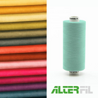 Alterfil-S naaigaren en lockgaren met Anti-rimpelcoating voor gladde naden klos 1000m MINT kleur 17882