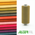 Alterfil-S naaigaren en lockgaren met Anti-rimpelcoating voor gladde naden klos 1000m MOSTERD kleur 08564