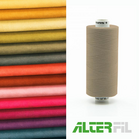 Alterfil S naaigaren en lockgaren - met Anti-rimpelcoating voor gladde naden - klos 1000m - CARAMEL BEIGE kleur 07362