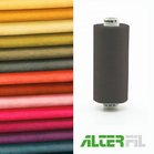 Alterfil-S naaigaren en lockgaren met Anti-rimpelcoating voor gladde naden klos 1000m DONKER BRUIN kleur 04931