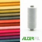 Alterfil S naaigaren en lockgaren - met Anti-rimpelcoating voor gladde naden - klos 1000m - OFFWHITE kleur 31490