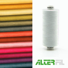 Alterfil S naaigaren en lockgaren - met Anti-rimpelcoating voor gladde naden - klos 1000m - WIT kleur 28791