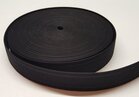 Elastiek 2cm zwart rol 10m