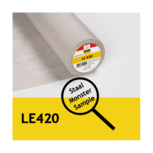 LE420 Vlieseline staal / monster / proefstukje ong. 10 x 10 cm voor plakproef beige / merino