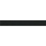 Bottom Hem tape for mens trousers 15mm polyester black roll 25m