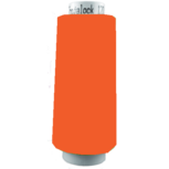 Trojalock oranje overlockgaren 2500m per coon