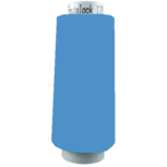 Trojalock  turquoise blauw lockgaren 2500m per coon