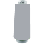 Trojalock lichtgrijs lockgaren 2500m per coon