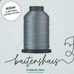 WOLKEN GRIJS Xtreme Pro Naaigaren - UV bestendig en PFC-vrij water afstotend - h&eacute;t garen voor extreme omstandigheden