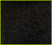 Kragenvilt zwart voor de onderkraag van colberts en blazers