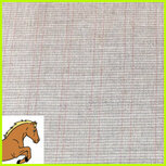 Soepele naaibare paardehaardoek beige 80 cm breed