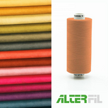 Alterfil S naaigaren en lockgaren - met Anti-rimpelcoating voor gladde naden - klos 1000m - ORANJE kleur 05366