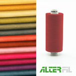 Alterfil S naaigaren en lockgaren - met Anti-rimpelcoating voor gladde naden - klos 1000m - ROOD kleur 03246