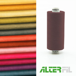 Alterfil S naaigaren en lockgaren - met Anti-rimpelcoating voor gladde naden - klos 1000m - BORDEAUX ROOD kleur 02032