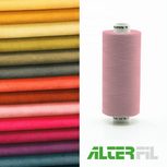 Alterfil S naaigaren en lockgaren - met Anti-rimpelcoating voor gladde naden - klos 1000m - ROZE kleur 01173