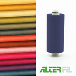 Alterfil S naaigaren en lockgaren - met Anti-rimpelcoating voor gladde naden - klos 1000m - KOBALT BLAUW kleur 29623