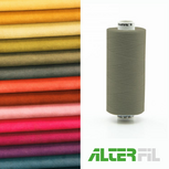 Alterfil-S naaigaren en lockgaren met Anti-rimpelcoating voor gladde naden klos 1000m PISTACHE GROEN kleur 09951