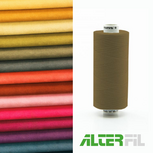 Alterfil-S naaigaren en lockgaren met Anti-rimpelcoating voor gladde naden klos 1000m LICHT BRONS kleur 08143