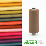 Alterfil S naaigaren en lockgaren - met Anti-rimpelcoating voor gladde naden - klos 1000m - CACAO BRUIN kleur 05753