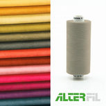 Alterfil S naaigaren en lockgaren - met Anti-rimpelcoating voor gladde naden - klos 1000m - BEIGE kleur 08271