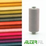 Alterfil S naaigaren en lockgaren - met Anti-rimpelcoating voor gladde naden - klos 1000m - ZACHT OUDROZE kleur 02871